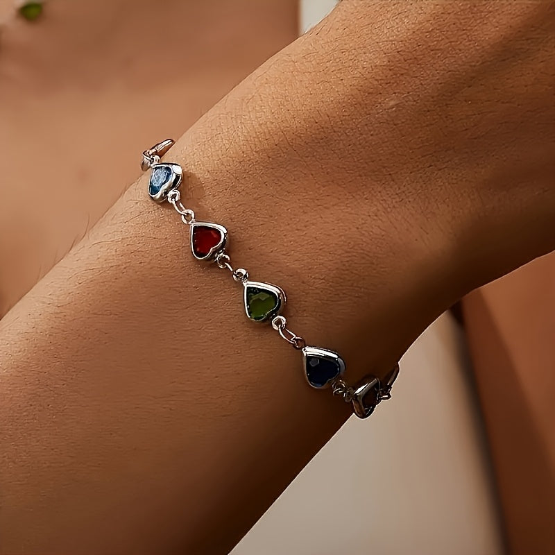 Pulseira em Forma de Coração Única
