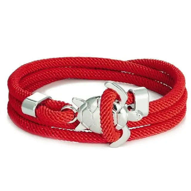 Pulseira de tartaruga feita à mão