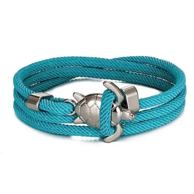 Pulseira de tartaruga feita à mão