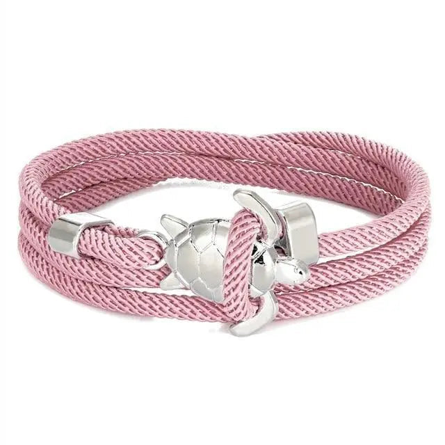 Pulseira de tartaruga feita à mão